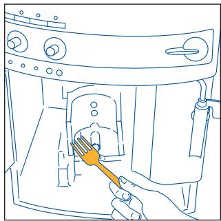 DELONGHI EAM3000B - REINIGING VAN DE INFUSOR - 3