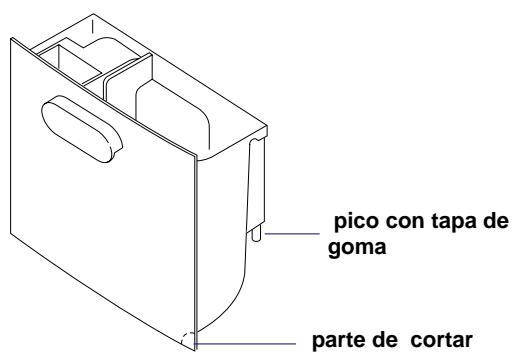 DELONGHI DD 95 - B) Desagüe continuo hacer el exterior - 1