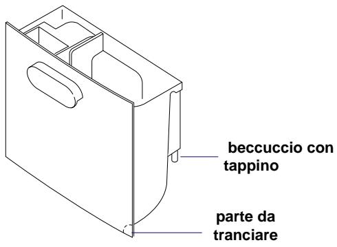 DELONGHI DD 95 - B) Scarico in continuo verso l'esterno - 1