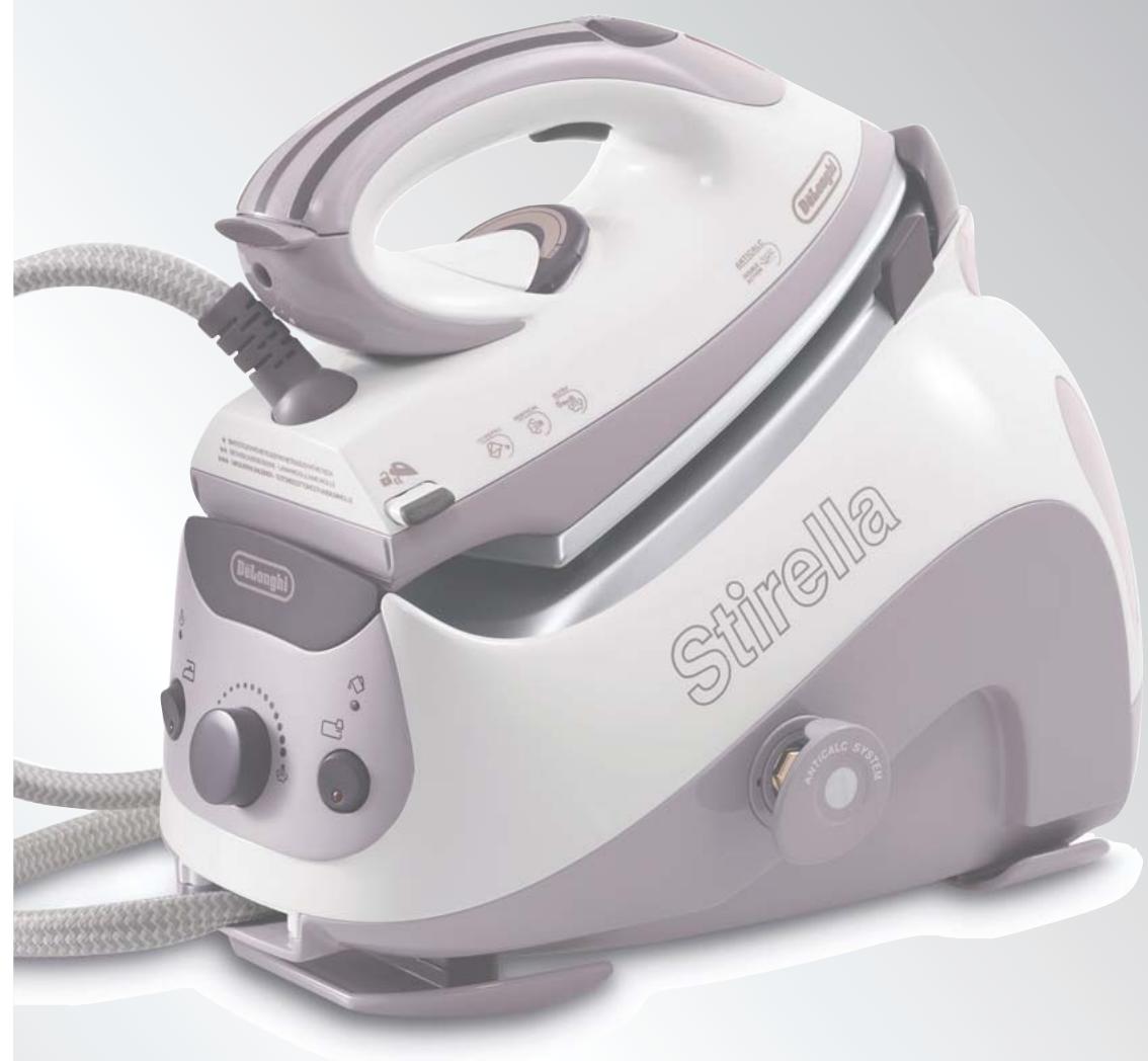 DELONGHI VVX 1840 GA - IRONING SYSTEM INSTRUCTIONS - 1