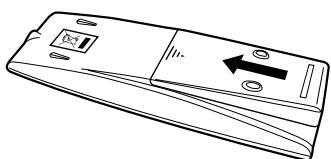 JVC RV-NB20 - Einsetzen der Batterien - 3