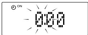 JVC RV-NB20 - Drücken Sie die Taste CLOCK/TIMER erneut, so dass die Anzeige ( 🔊 ) und die Anzeige ON aufleuchten. - 1