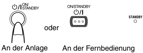 JVC RV-NB20 - Drücken Sie die Taste ⏻/|ON/STANDBY. - 1