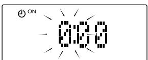 JVC RV-NB20 - Appuyez de nouveau sur la touche CLOCK/TIMER de façon que l'indicateur de minuterie ( ⏻ ) et l'indicateur ON s'allument. - 1