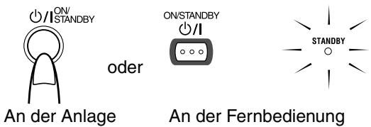 JVC RV-NB20 - Drücken Sie die Taste ⏻/|ON/STANDBY erneut. - 1