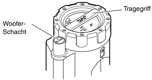 JVC RV-NB20 - Gebrauch der Tragegriffe - 1