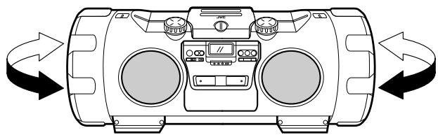 JVC RV-NB20 - Pour les émetteurs AM: - 1