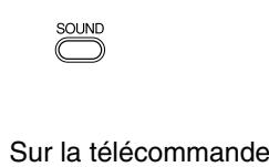 JVC RV-NB20 - Appuyer sur la touche SOUND pour sélectionner le mode de son. - 3