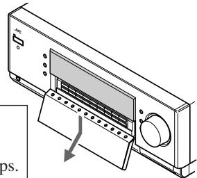 JVC RX-DP20 - Press / (STANDBY/ON). - 4