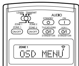 JVC RX-DP20 - Lors de l'utilisation de la télécommande: - 2