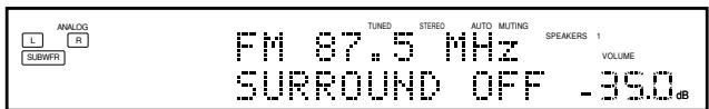 JVC RX-DP20 - Tune in to an FM or AM station you want to preset (see "Tuning in to Stations Manually" on page 33). - 1