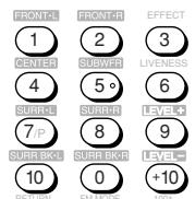 JVC RX-DP20 - Press one of the learning buttons, to which you want to assign a signal from the target remote control. - 3