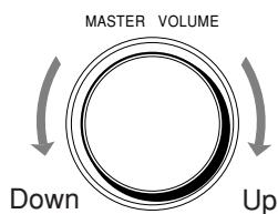 JVC RX-DP20 - Turn MASTER VOLUME to adjust the volume level of the sound through the Zone 1 speakers. - 2