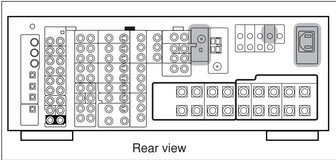 JVC RX-DP20 - Setting Up the RF Rod Antenna - 1