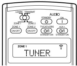 JVC RX-DP20 - Lors de l'utilisation de la télécommande: - 2