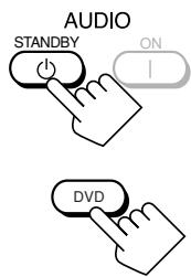JVC RX-DP20 - To change the transmittable signals for operating another manufacturer's DVD player - 1