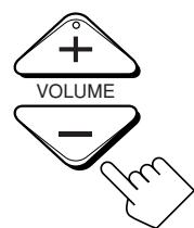 JVC RX-DP20 - Appuyez sur VOLUME + / - pour ajuster le niveau de volume du son des enceintes de la Zone 1. - 1