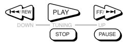 JVC RX-DP20 - Press one of the learning buttons, to which you want to assign a signal from the target remote control. - 4