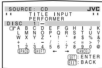 JVC RX-DP20 - Remarque: - 1