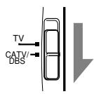 JVC RX-DP20 - To change the transmittable signals for operating another manufacturer's CATV converter and DBS tuner - 1