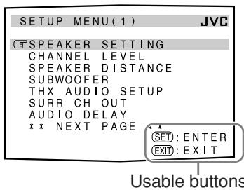 JVC RX-DP20 - - When using the remote control: - 3