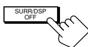 JVC RX-DP20 - To cancel the THX and DSP modes - 1