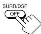 JVC RX-DP20 - To cancel the DSP modes - 2
