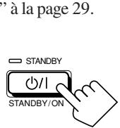 JVC RX-DP20 - Appuyez sur /| (STANDBY/ON). - 1