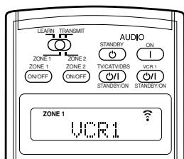 JVC RX-DP20 - Lors de l'utilisation de la télécommande: - 3