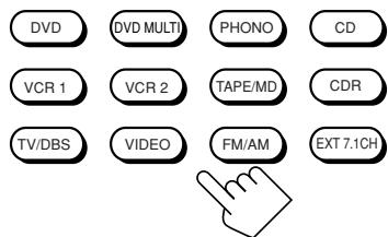 JVC RX-DP20 - Choisissez et reproduisez une source. - 1