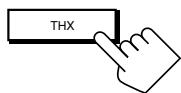 JVC RX-DP20 - Press THX to activate the THX mode. - 1