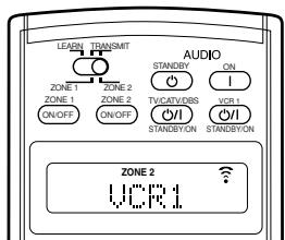 JVC RX-DP20 - Lors de l'utilisation de la télécommande: - 4