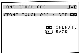 JVC RX-DP20 - Mémorisation du niveau de volume pour chaque source—ONE TOUCH OPE - 1