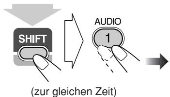 SHIFT AUDIO 1 (zur gleichen Zeit)