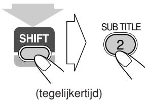 SHIFT SUB TITLE (tegelijkertijd)