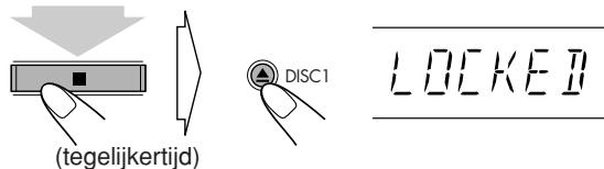 (tegelijkertijd) DISC1 LOCKED