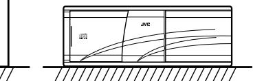 JVC CH-X1500 - Lors de la suspension de l'appareil dans le coffre (fig. e) - 3