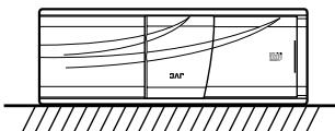 JVC CH-X1500 - Lors de la suspension de l'appareil dans le coffre (fig. e) - 6
