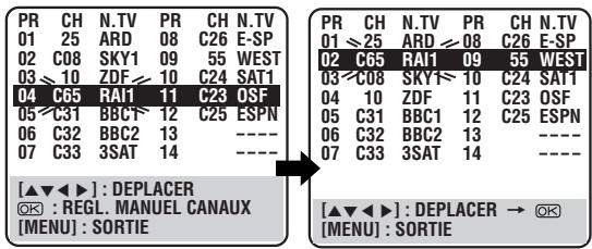 JVC HR-DVS2EU - Selectionner un nouveau n° de CHAIN - 1