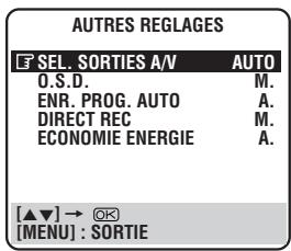 JVC HR-DVS2EU - Réglage SEL. sorties a/v - 1