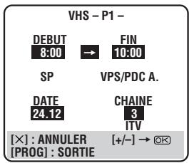 JVC HR-DVS2EU - Pour annuler un - 1