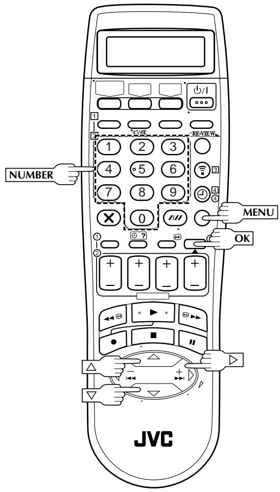 JVC HR-DVS2EU - Raccorder le controleur satellite au magnetoscope - 1