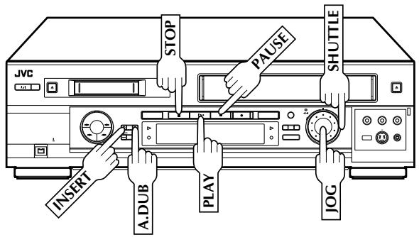 JVC HR-DVS2EU - Selectionner le mode d'entree de l'enregistreur - 1
