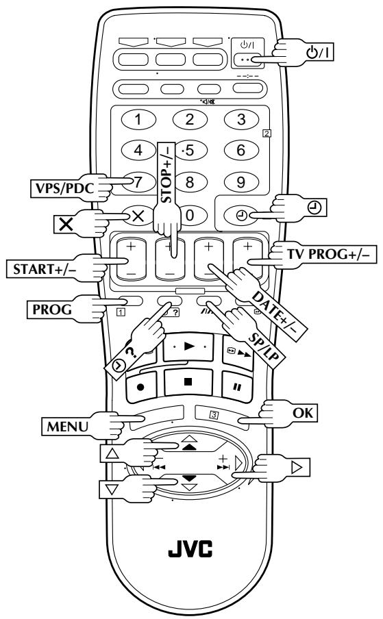 JVC HR-J658E - Remarques: - 1