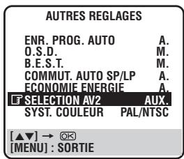 JVC HR-J658E - Réglage selection AV2 - 1