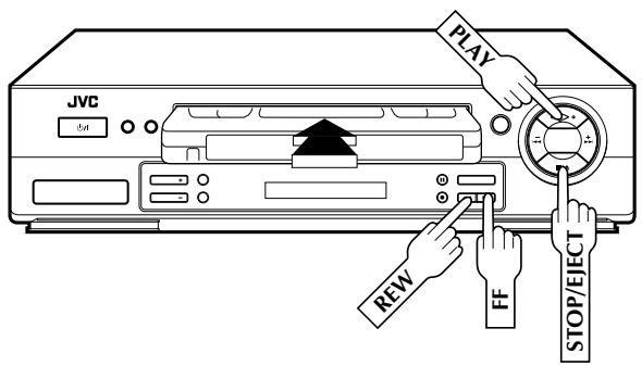 JVC HR-J658E - Lecture simple - 1