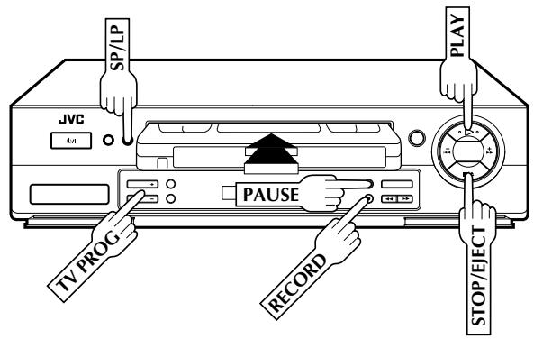 JVC HR-J658E - Enregistrement simple - 1