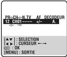 JVC HR-J658E - Selectionner la GAMME - 1