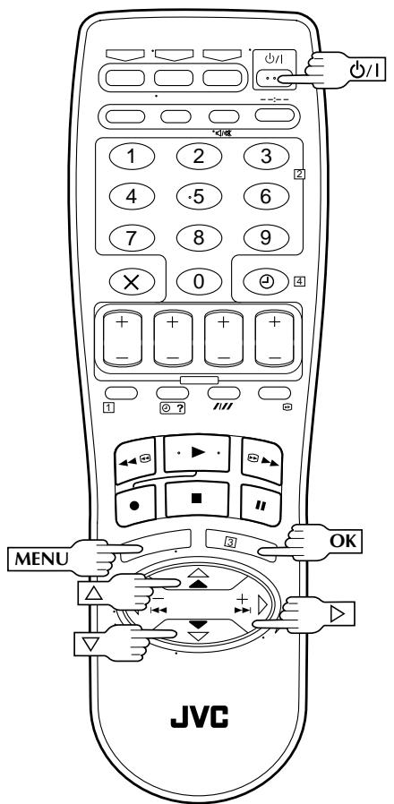 JVC HR-J758EH - Réglage de l'horloge - 1