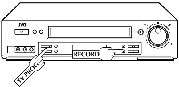 JVC HR-J758EH - Fonction de reprise d'enregistrement - 1